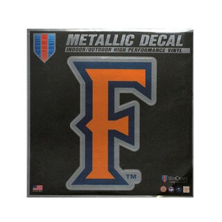 Metallic Big F Decal